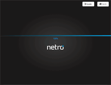 Tablet Screenshot of netrostar.com